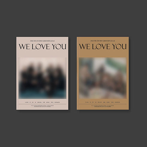 DKB 6TH MINI REPACKAGE ALBUM -WE LOVE YOU